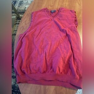 Club Room Red Vest